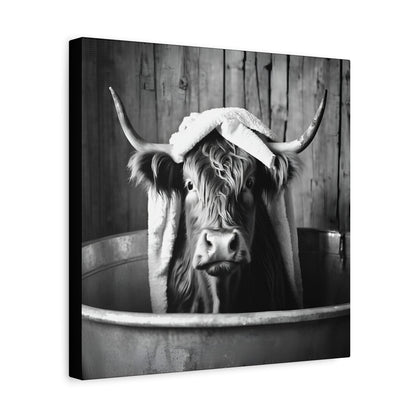 Highland Cow Bathtub