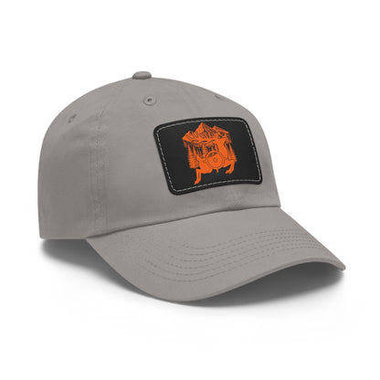 Deer Hunter - Leather Patch Dad Hat - Casual Style for Outdoor Adventures