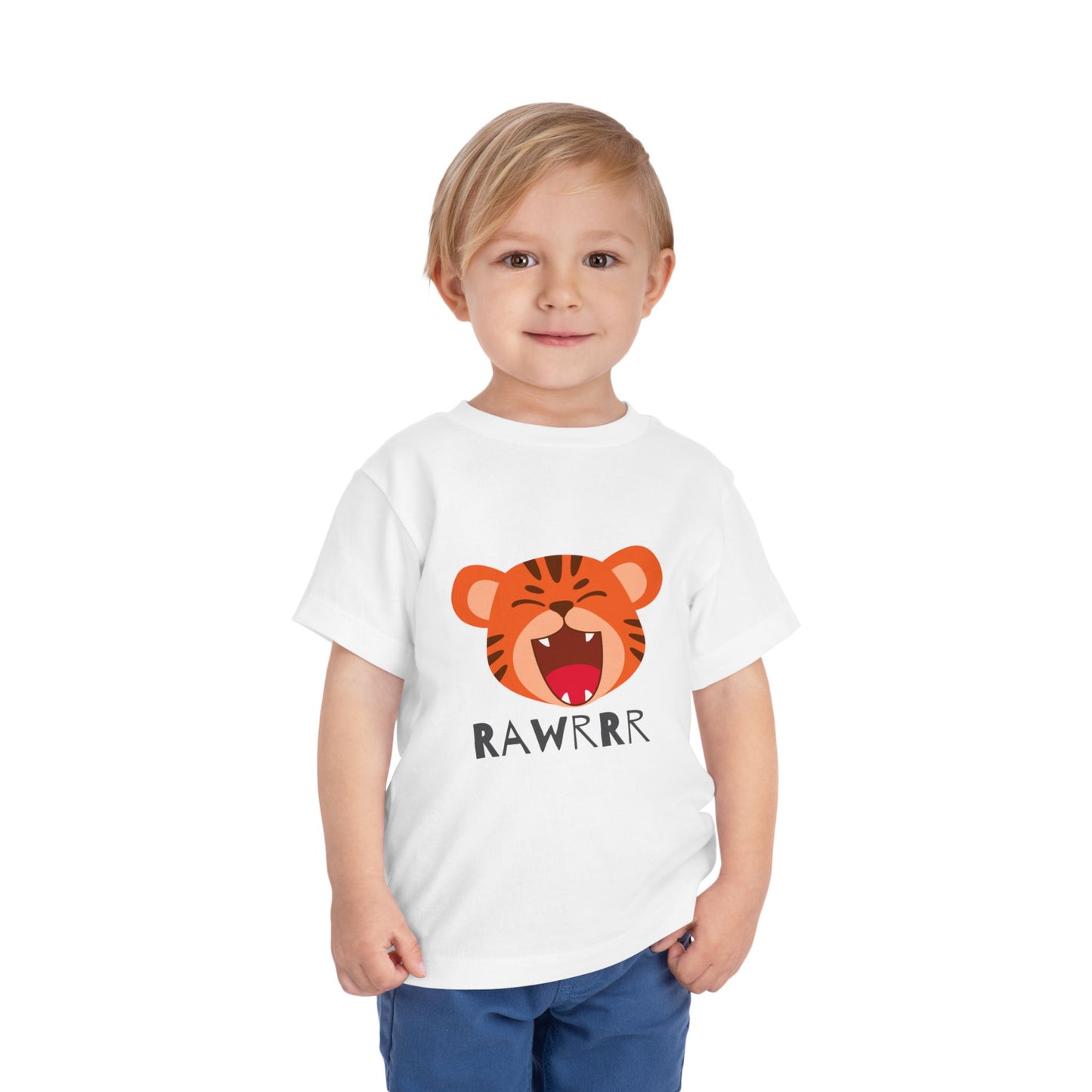 Toddler Tiger Tee - Fun Kids Shirt, Kids Gift, Birthday Outfit, Animal Lover Tee, Jungle Theme Clothing
