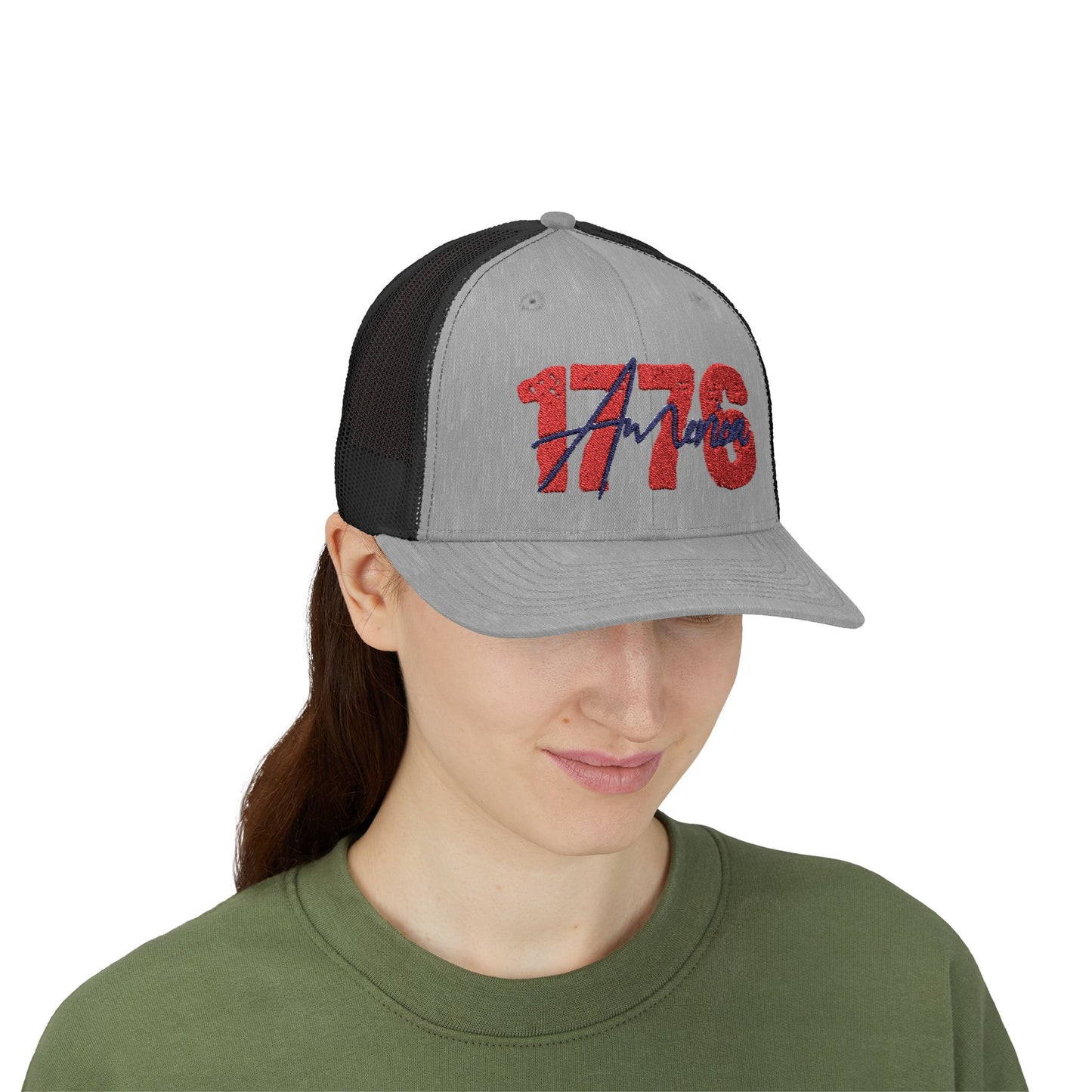 1776 America Snapback Trucker Cap