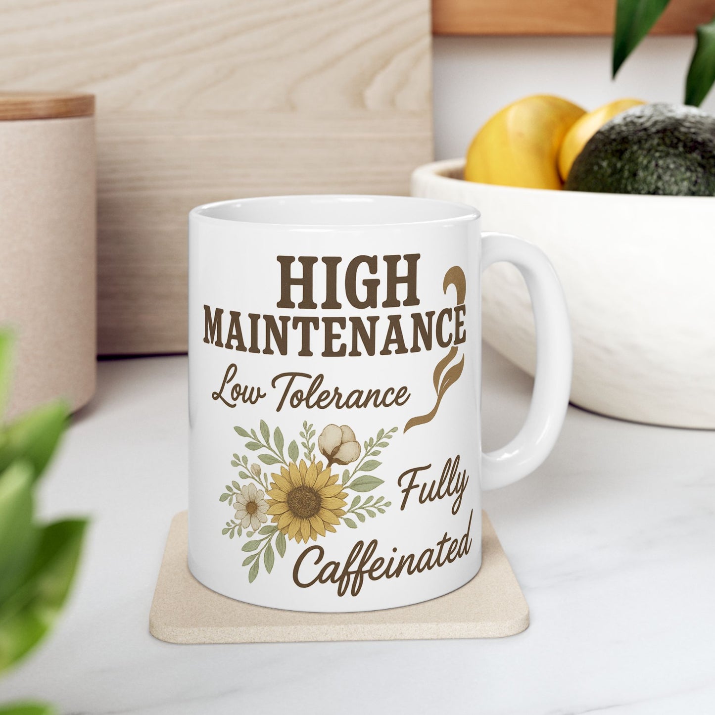 Heavily Caffeinated Mug