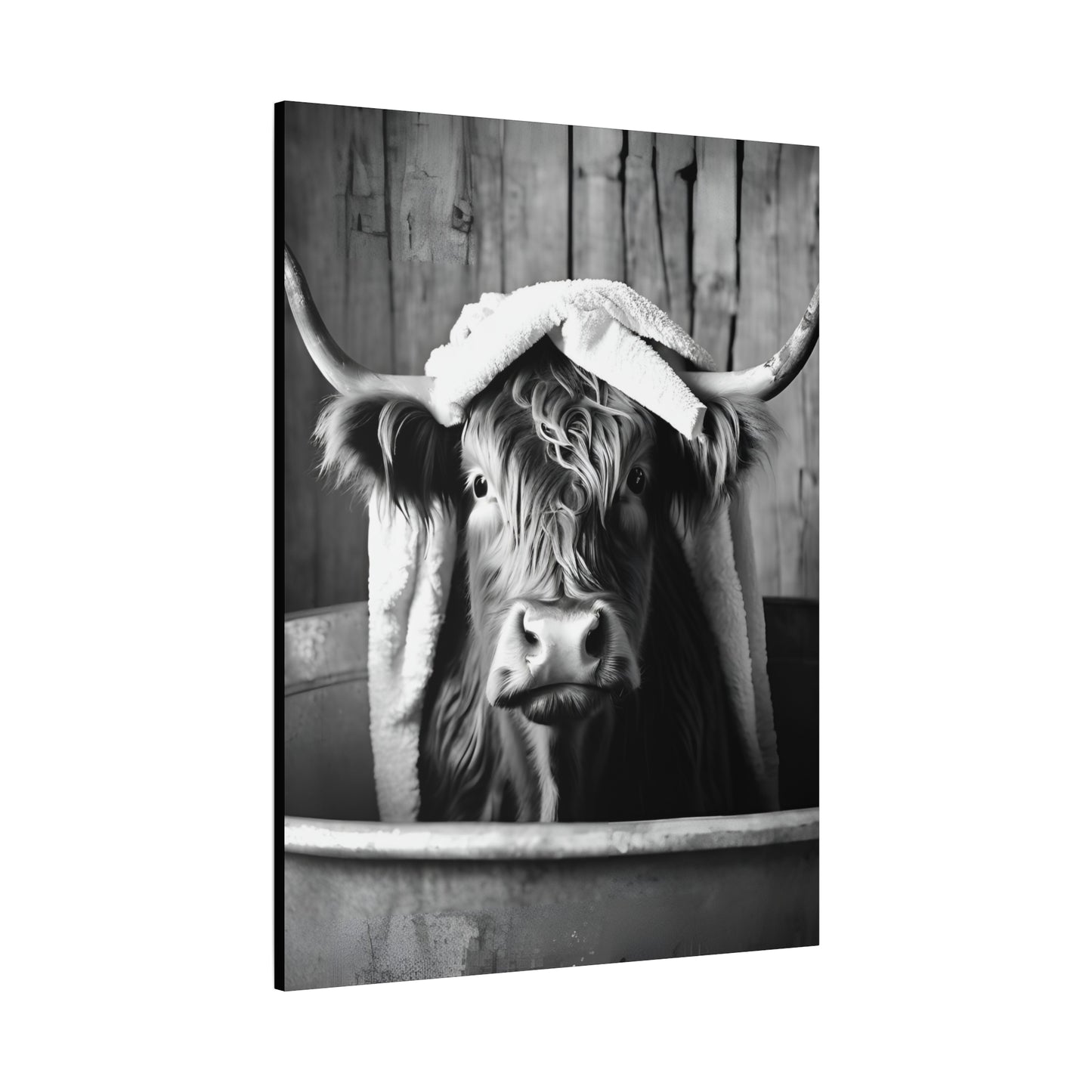 Highland Cow Bathtub