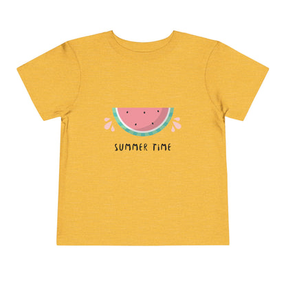 Toddler Summer Watermelon Tee - Cute Short Sleeve Shirt for Kids