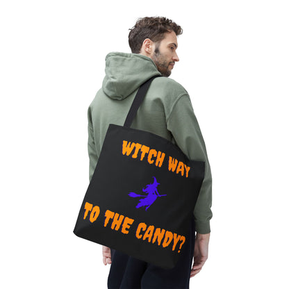 Witch Way to the Candy - Halloween Tote