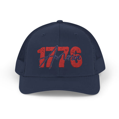 1776 America Snapback Trucker Cap