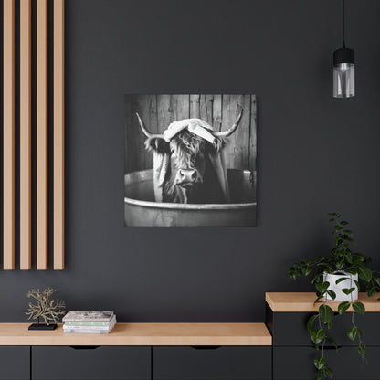 Highland Cow Bathtub