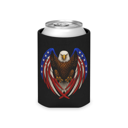 Patriotic Eagle Can Cooler
