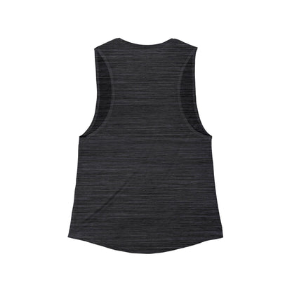 Messy Buns & Guns Women's Flowy Muscle Tank