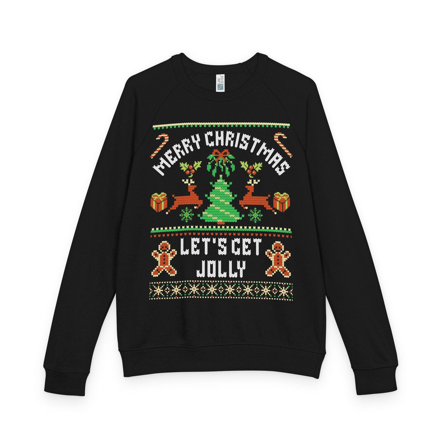 Merry Christmas, Let's Get Jolly - Crewneck Sweatshirt