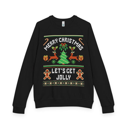 Merry Christmas, Let's Get Jolly - Crewneck Sweatshirt