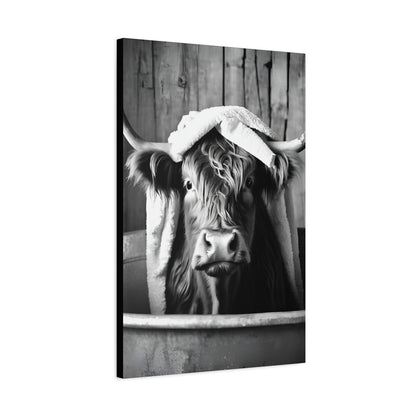 Highland Cow Bathtub