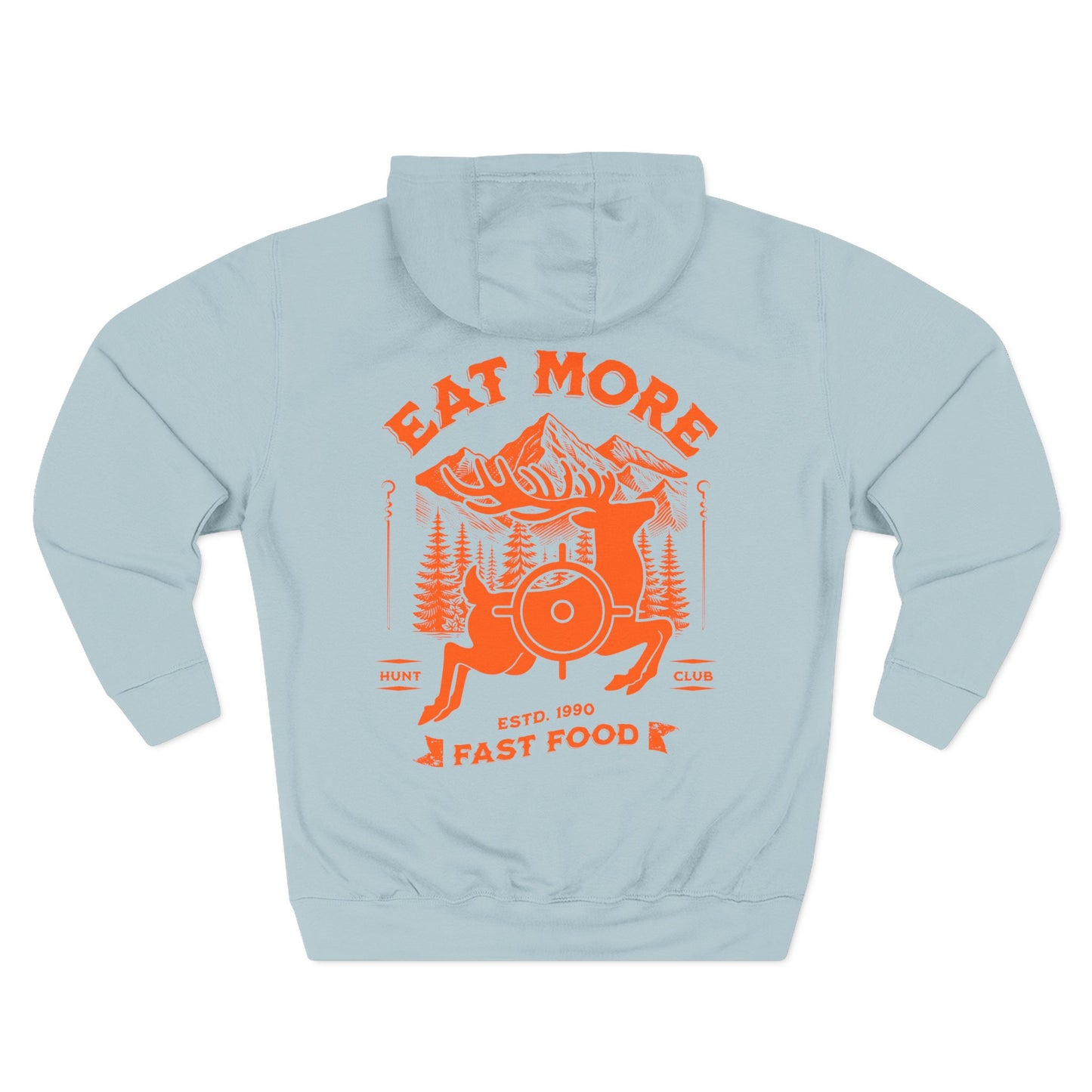 Eat More Fast Food Fleece Hoodie
