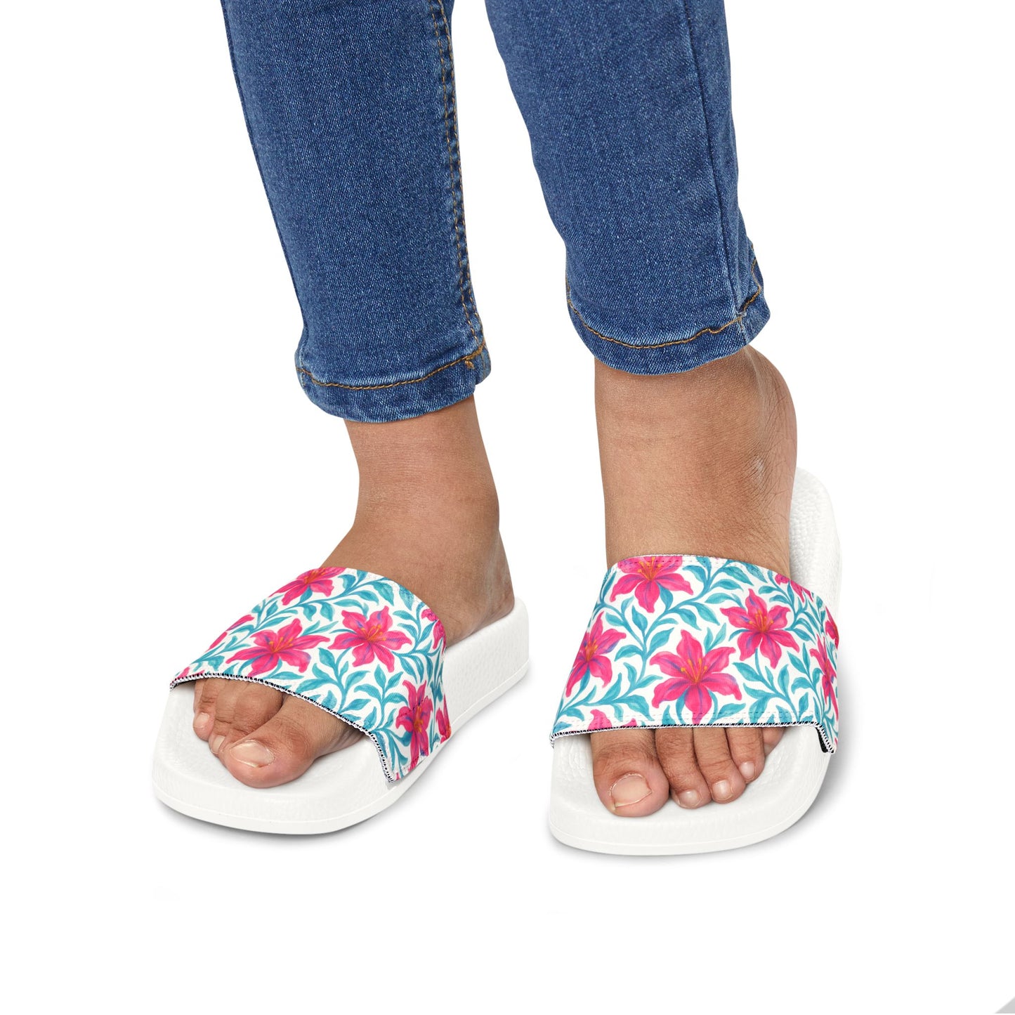 Colorful Floral Kids Sandals