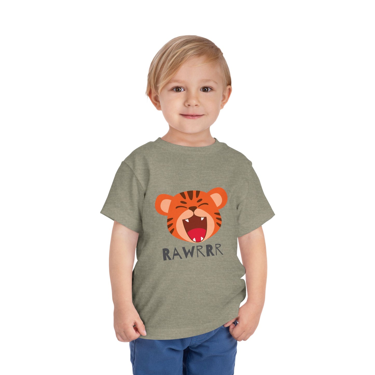 Toddler Tiger Tee - Fun Kids Shirt, Kids Gift, Birthday Outfit, Animal Lover Tee, Jungle Theme Clothing