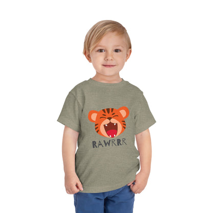 Toddler Tiger Tee - Fun Kids Shirt, Kids Gift, Birthday Outfit, Animal Lover Tee, Jungle Theme Clothing