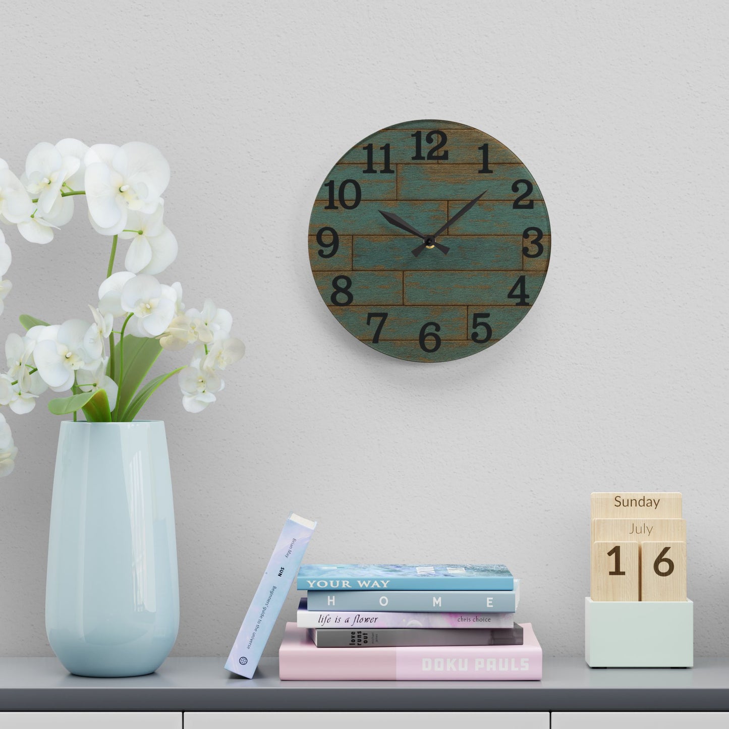 Rustic Wall Clock