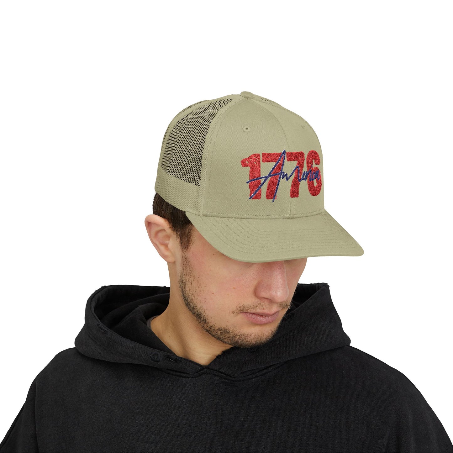 1776 America Snapback Trucker Cap