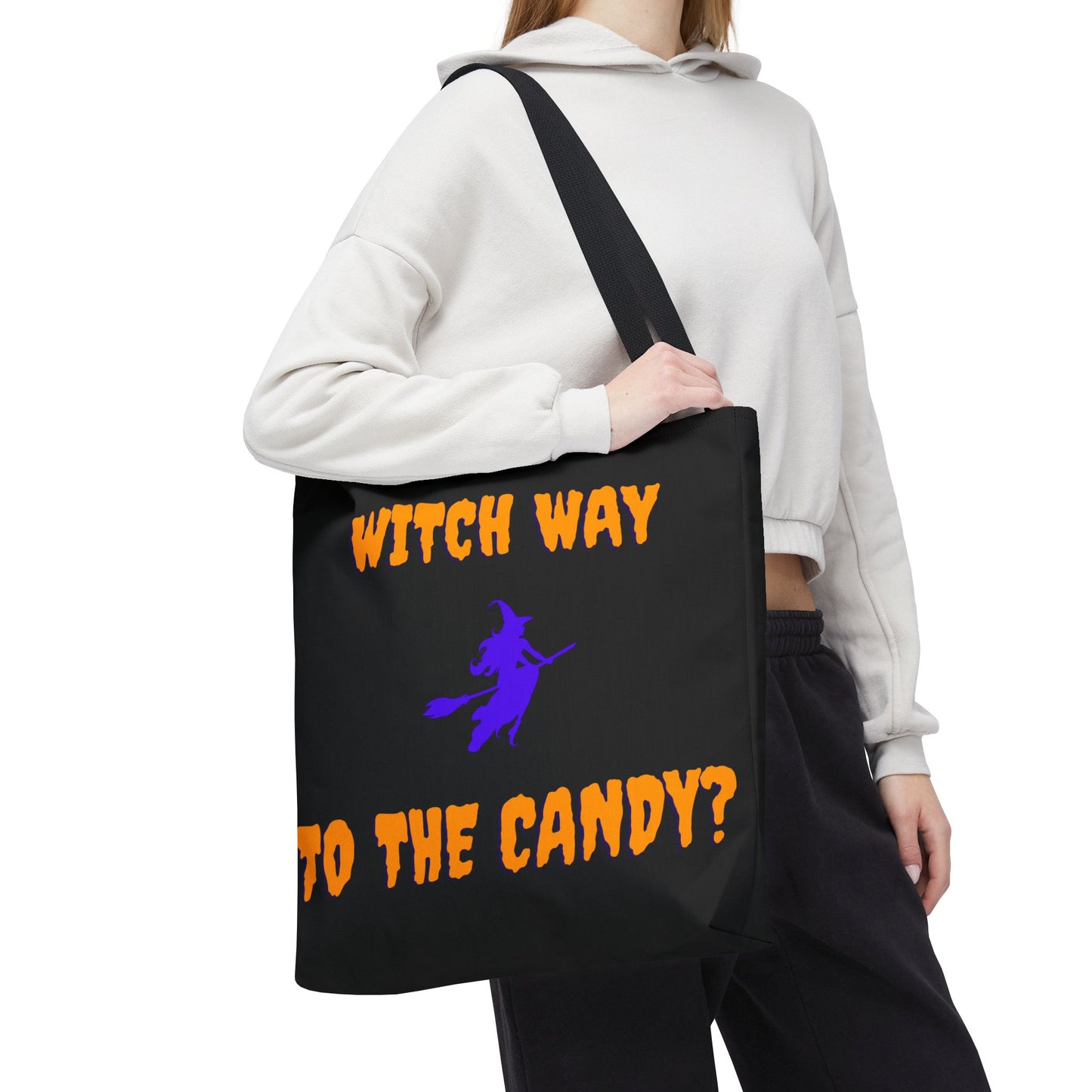 Witch Way to the Candy - Halloween Tote