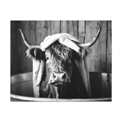 Highland Cow Bathtub
