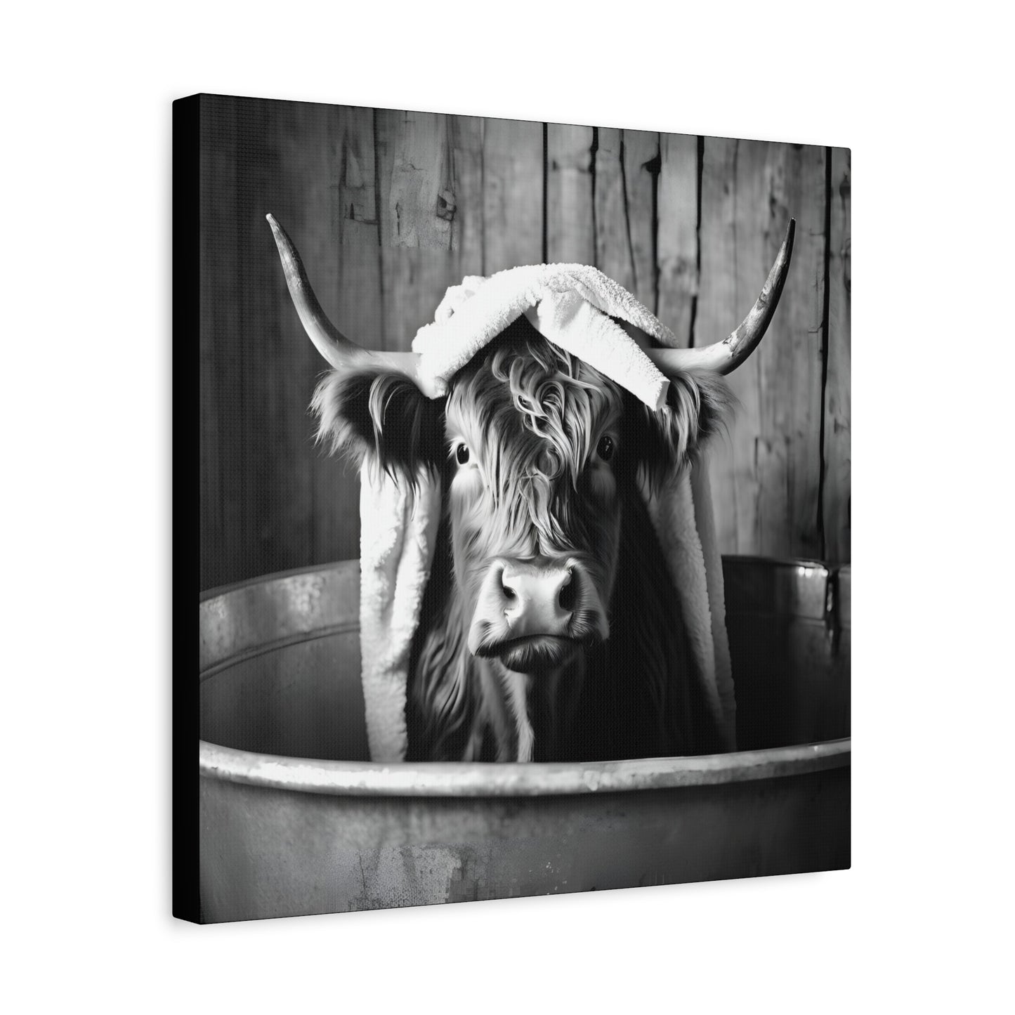 Highland Cow Bathtub
