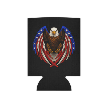 Patriotic Eagle Can Cooler