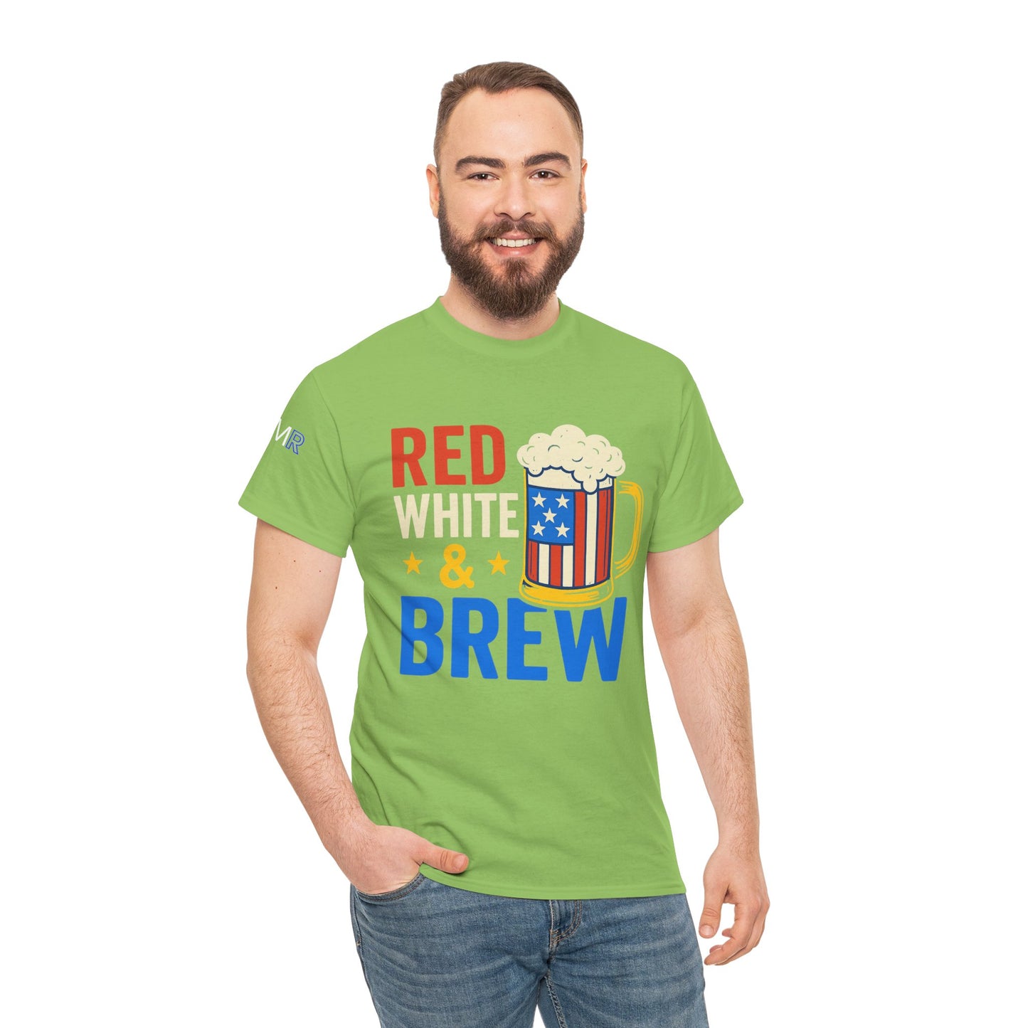 Men's Red, White & Brew