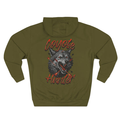 Coyote Hunter - Men's Fleece Hoodie