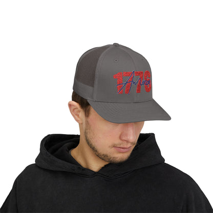 1776 America Snapback Trucker Cap