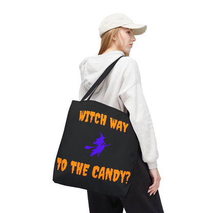 Witch Way to the Candy - Halloween Tote