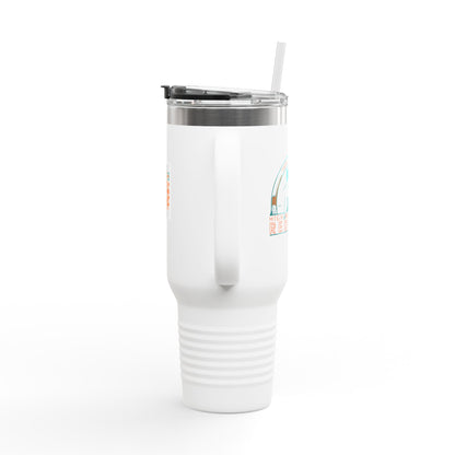 High Maintenance Redneck Insulated Travel Mug - 40oz - Perfect for Road Trips and Outdoor Adventures