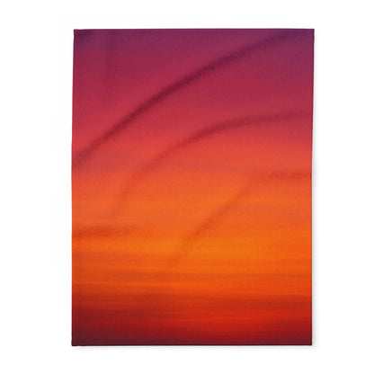 Sunset Gradient Arctic Fleece Blanket