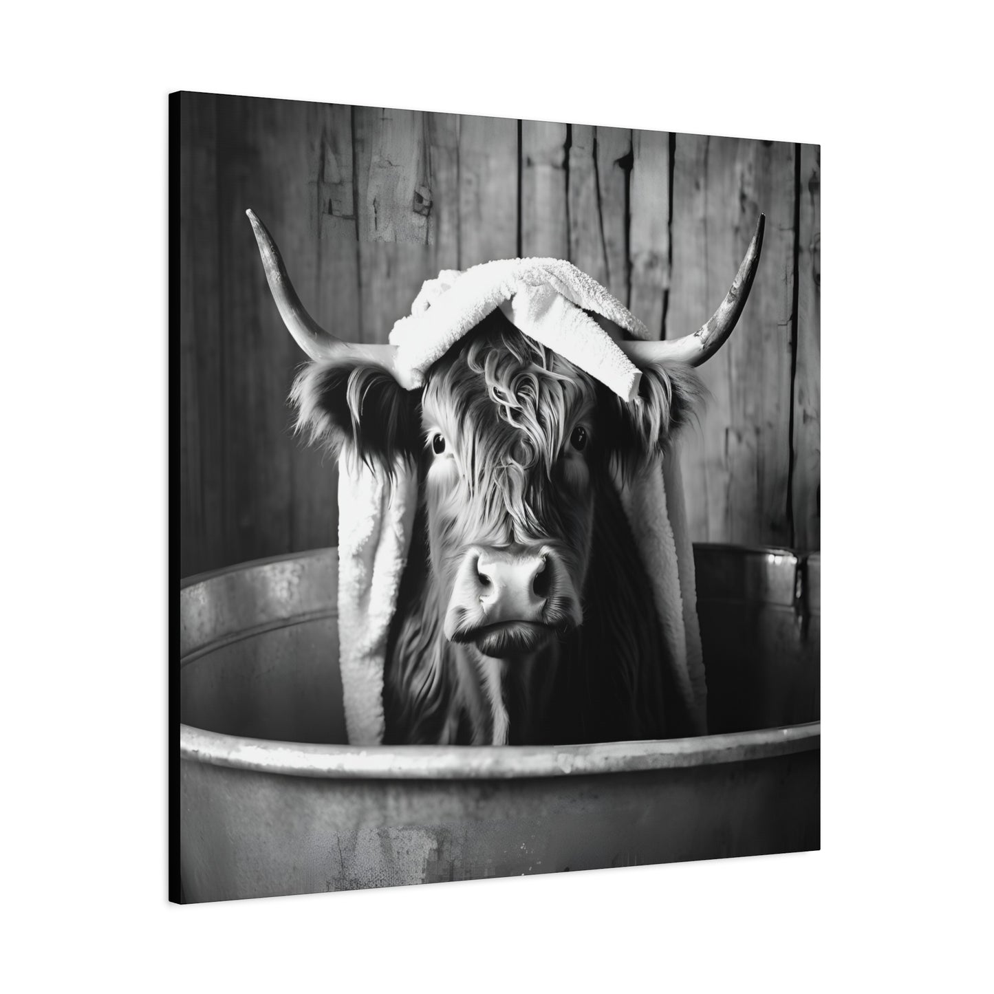 Highland Cow Bathtub