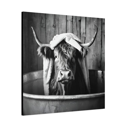Highland Cow Bathtub