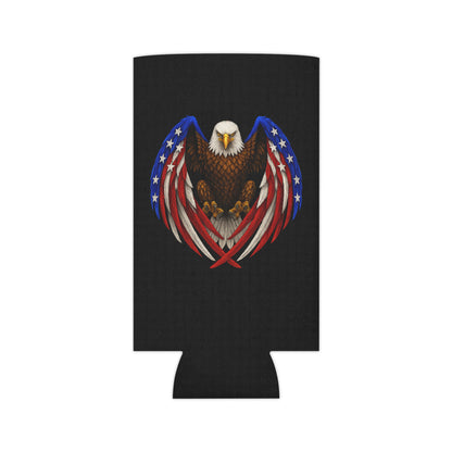 Patriotic Eagle Can Cooler