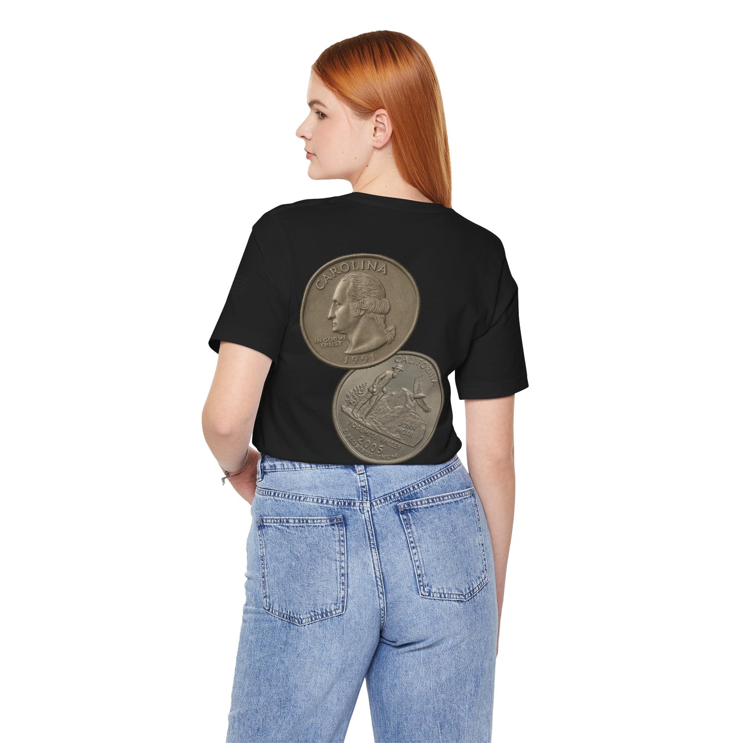 Heads Carolina, Tails California Women's Tee