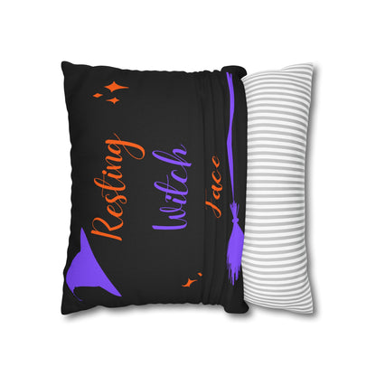 Resting Witch Face Pillowcase