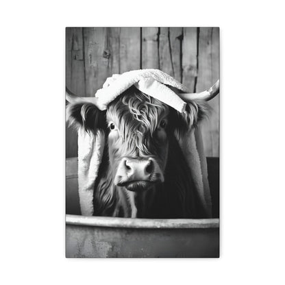 Highland Cow Bathtub
