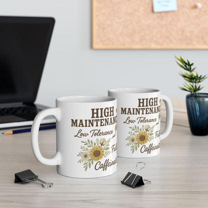 Heavily Caffeinated Mug