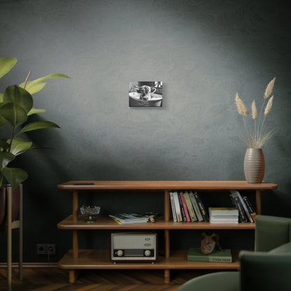 Highland Cow Bubbles Wall Art
