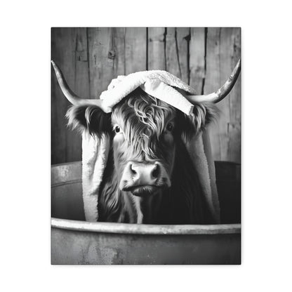 Highland Cow Bathtub