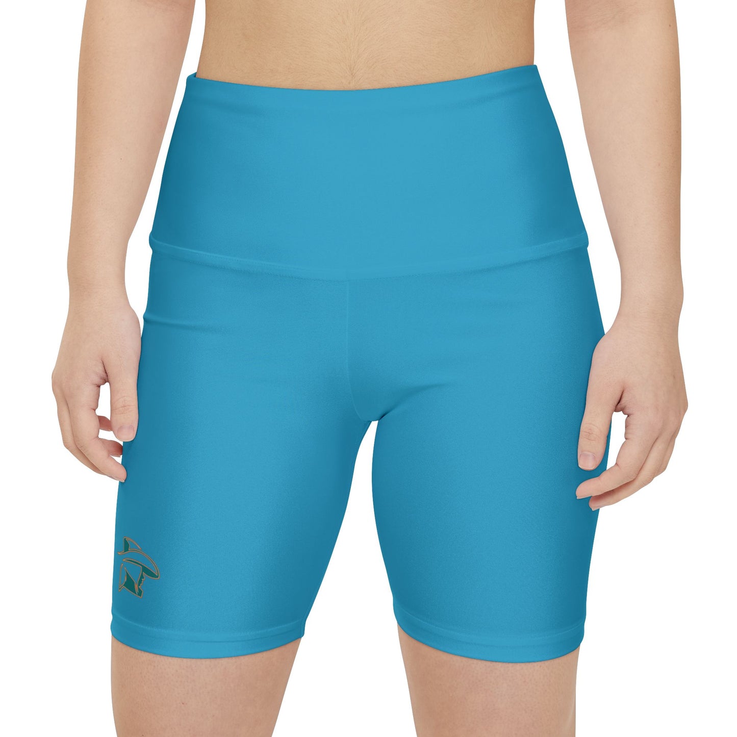 Turquoise Yoga Shorts