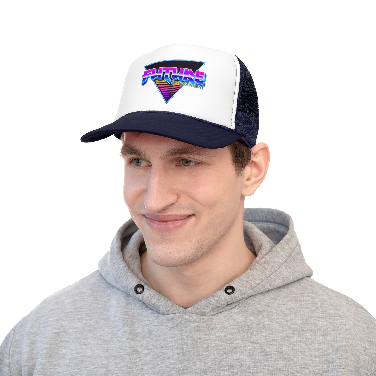 Future Entertainment Trucker Cap - Vintage Style Mesh Hat
