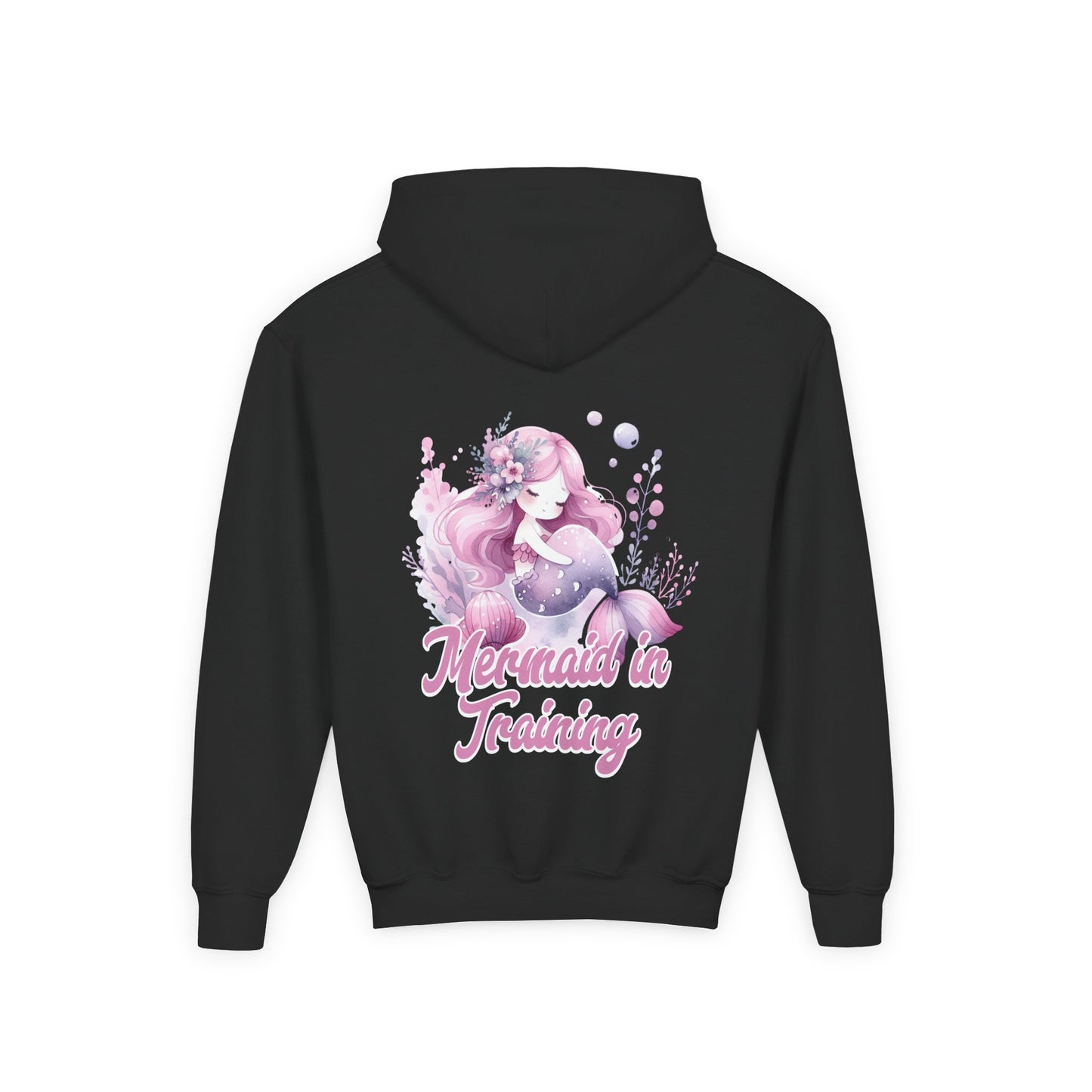 Youth Hoodie — Personalized 'Giovanna' Mermaid In Training Pullover
