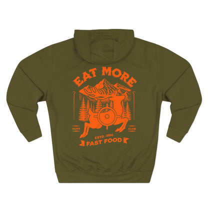 Eat More Fast Food Fleece Hoodie