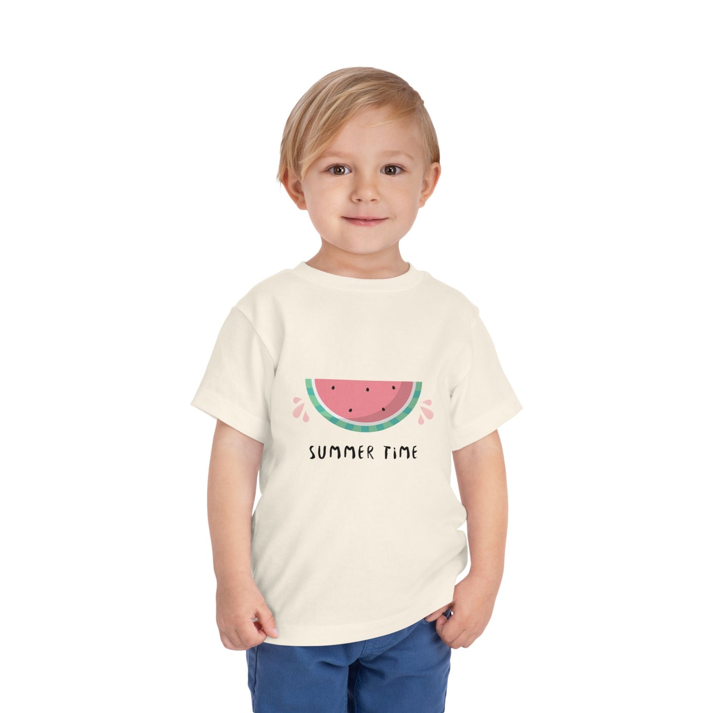 Toddler Summer Watermelon Tee - Cute Short Sleeve Shirt for Kids
