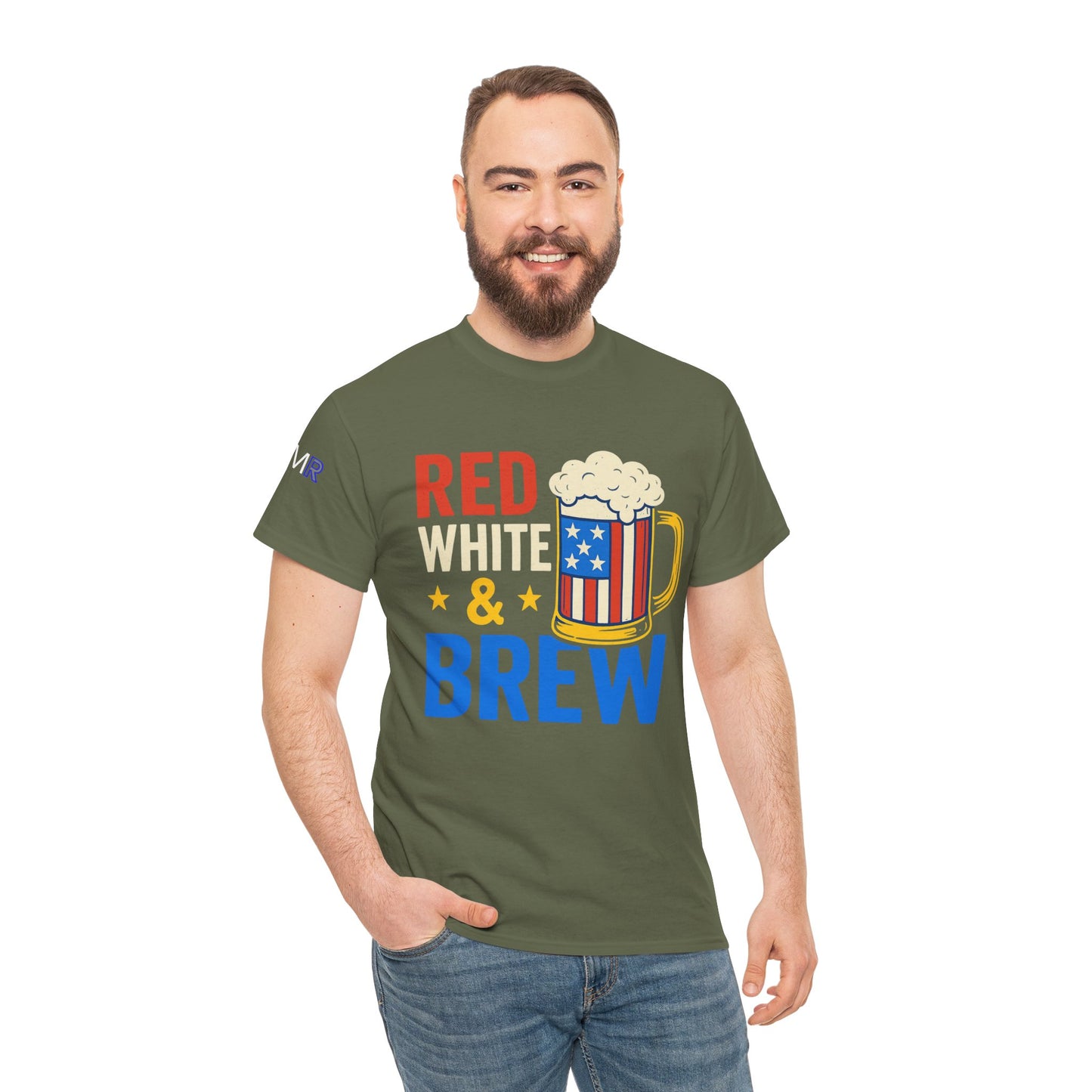 Men's Red, White & Brew