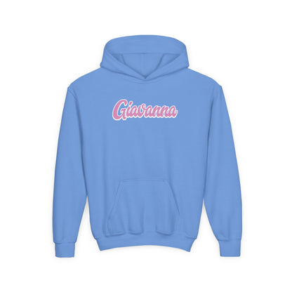 Youth Hoodie — Personalized 'Giovanna' Mermaid In Training Pullover