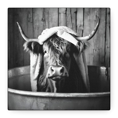 Highland Cow Bathtub