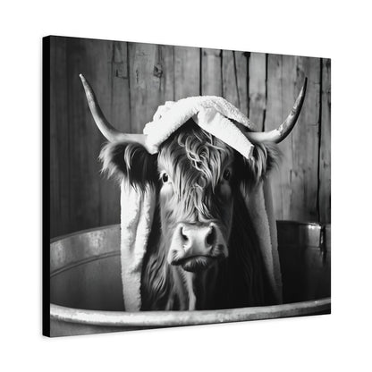 Highland Cow Bathtub