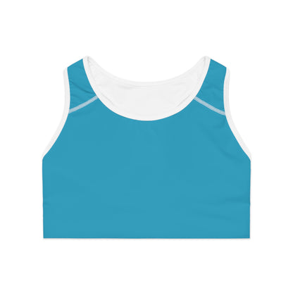 Turquoise Sports Bra